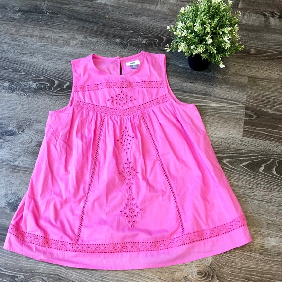 OLD NAVY Pink Tank - Picture 1 of 4